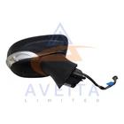 Renault Clio 2014 MK4 Black Door Mirror Right Side Electric 963016273R Used. Price: $67.05.