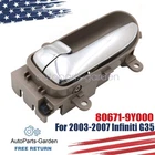 For 03-07 Infiniti G35 Left Driver Inside Interior Door Handle Brown Chrome New. Price: $15.29.