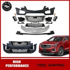 Front Bumper Cover Kit With Running Light For 2020-2023 Cadillac XT5 Usa Built New. Price: $599.99.
