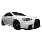For Mitsubishi Lancer 08-17 Duraflex Evo Style Fiberglass Body Kit Unpainted New. Price: $2505.00.