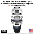 Rolls Royce Ghost 2010-2014 Aftermarket Body Kit 2020 Facelift Style Bumper New. Price: $8999.00.