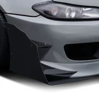 Duraflex D1 Sport Style Fiberglass Front Bumper Canards Unpainted New. Price: $164.00.