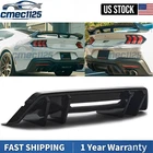 Ford Mustang 2024 Up Matte Black Rear Bumper Lower Diffuser Lip Valance New. Price: $119.87.