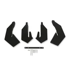 Drake JR3B-6540544-B Blade Kit For Rear Diffuser, 18-22 Fits Mustang New. Price: $68.06.