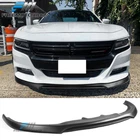 Fits 15-23 Dodge Charger Rt Front Bumper Lip Spoiler Pp Unpainted New. Price: $125.99.