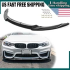 For 15-20 Bmw F80 M3 F82 F83 M4 Carbon Fiber Front Bumper Lip Spoiler Splitter New. Price: $49.95.