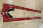 Ferrari 599 Gtb Oem Side Skirt Set Red Genuine Left & Right Panels Used. Price: $1850.00.