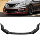 Bumper Lip For 2020-2023 Nissan Sentra 2.0L Sedan 4-DR Gloss Black Front Spoiler New. Price: $42.96.
