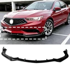 For 2018-2020 Acura Tlx Painted Black Front Bumper Splitter Lip Body Spoiler New. Price: $75.99.