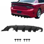 Rear Diffuser Bumper Lower Valance Lip For Dodge Charger Srt Sedan 2015-2023 New. Price: $67.68.