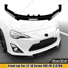 For 12-16 Scion Frs Fr-s GT86 Ds Style Front Bumper Lip Spoiler Gloss Black Abs New. Price: $62.69.