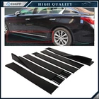 86" Universal Black Extension Side Skirt Rocker Splitters Diffuser Winglet Wind New. Price: $49.95.