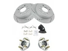 51VR51Z Rear Brake Pad And Rotor Wheel Hub Kit Fits Honda Civic Del Sol New. Price: $162.74.