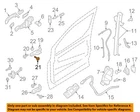 Ford Oem 13-23 Bronco Sport Lock Hardware-lower Hinge Bolt W716051S439 New. Price: $5.40.