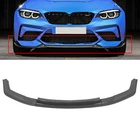 For 2016-2020 Bmw F87 M2 Only Front Bumper Lip Spoiler Glossy Carbon Look New. Price: $48.95.