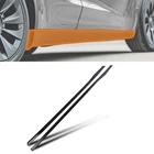 Side Skirt Extension For Benz C-class W205 S205 C205 A205 W204 S204 2015-2021 New. Price: $139.18.