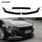 For Honda Accord Sport 18-20 Front Bumper Lip Body Kit Chin Spoiler Gloss Black New. Price: $40.21.