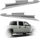 Ecotric Slip On Rocker Panels Compatible With 1999-2007 Chevy Silver New. Price: $95.98.