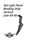1964-1966 -corvette- Tail Light Panel Bonding Strip -passenger- Fiberglass -grey New. Price: $200.00.