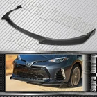 3PCS Front Bumper Spoiler Lip For 17-19 Toyota Corolla Xse (unpainted Black) New. Price: $86.99.