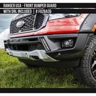 Ford Ranger 19-23 Air Design Satin Black & Silver Front Bumper Guard Drl New. Price: $639.27.