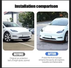 Speedpark For Tesla Model Front Bumper Lip Kit Car Glossy Mods Spoilers 20-22 New. Price: $47.99.