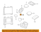 Chrysler Oem Stereo Audio Radio-front Door Speaker Nut 6506878AA New. Price: $8.74.