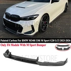 For Bmw M340I 330I Sport G20 Lci 23-26 Ad Style Carbon Front Bumper Lip New. Price: $108.99.