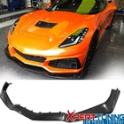 Fits 14-19 Chevy Corvette C7 ZR1 Style Front Bumper Lip Splitter Unpainted Pp New. Price: $299.99.