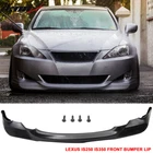 Fits 06-08 Lexus IS250 IS350 Ins Style Front Bumper Lip Spoiler Kit Pu Unpainted New. Price: $87.87.