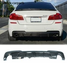 Rear Bumper Lip Diffuser For 2011-2016 Bmw Series F10 535I Sport Carbon Look New. Price: $119.99.