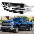 Chrome Front Grille Bumper For 2019 2020 2021 Chevy Silverado 1500 8449330 New. Price: $206.75.