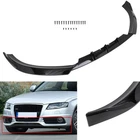 For 2009 2012 Audi A4 B8FIT S-line Bumper Only Front Lip Painted Black New. Price: $78.98.