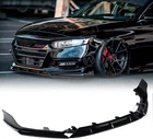 For 2018-2020 Accord Painted Gloss Black Yf Style Front Bumper Lip Splitter Kit New. Price: $67.90.