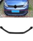 3PCS Front Bumper Body Kit Lip For 14-20 Volkswagen Golf Gti MK7 Black Painted New. Price: $40.21.