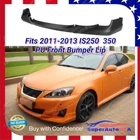 Black Pu Front Lip Lower Bumper Splitter Pc Fits 2011-2013 Lexus IS250 IS350 New. Price: $158.99.