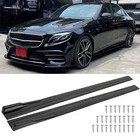 For Mercedes Benz E-class W213 86.6'' Side Skirt Extension Rocker Splitter Lip New. Price: $55.31.