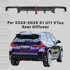 Fits Bmw X1 U11 M35I 28I 2023-25 Rear Diffuser Bumper Lip Spoiler Body Splitter New. Price: $459.99.