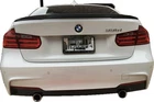 Bmw F30 335I, M-sport Rear Bumper Diffuser Only 2015-2019 Used. Price: $99.00.