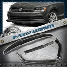 Carbon Look For 2015-18 Volkswagen Jetta MK6 Front Lip+ Rear Trunk Lid Spoiler New. Price: $185.41.