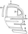 Genuine Gm Lower Molding 12455152 New. Price: $350.61.