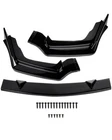 Front Lip Spoiler Splitter Painted For Infiniti Q50 14-17 Sport Gloss Black New. Price: $46.24.