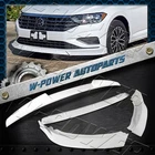 Painted White For 2019-2021 Volkswagen Jetta Front Bumper Lip & Trunk Spoiler New. Price: $164.41.