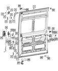 Genuine Mopar Sliding Door Roller Right 68271844AA New. Price: $198.36.