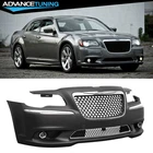 For 11-14 Chrysler 300 SRT8 Style Front Bumper Cover W/ Chrome Upper Lower Grill New. Price: $729.99.