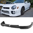 Fits 02-03 Subaru Impreza Wrx V3 Style Front Bumper Lip Unpainted Black New. Price: $94.99.