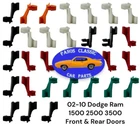 02-10 Dodge Ram Front & Rear Door Retainers Latch Key Lock Fastener 29PC Kit #23 New. Price: $25.35.