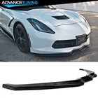Fits 14-19 Chevy Corvette Front Bumper Lip Chin Spoiler Splitter Unpainted Pu New. Price: $99.88.