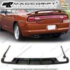 For 11 12 13 14 Dodge Charger Fin Mdp Style Rear Bumper Lip Spoiler Diffuser New. Price: $117.88.