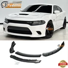 New Gloss Black For 2015-2023 Dodge Charger Srt Front Bumper Lip Splitter 4PCS. Price: $124.46.